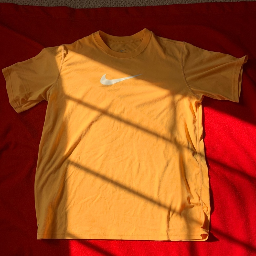Nike yellow t-shirt